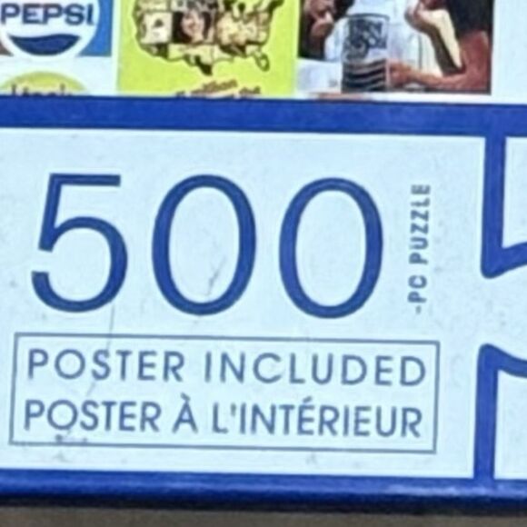 Spin master Pepsi puzzle, multi pack, including poster. New in the box. - Picture 2 of 8